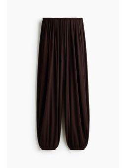 H&M - Women Brown Balloon Drawstring Joggers