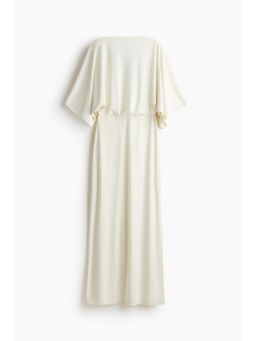 H&M - Women White Draped Maxi Dress