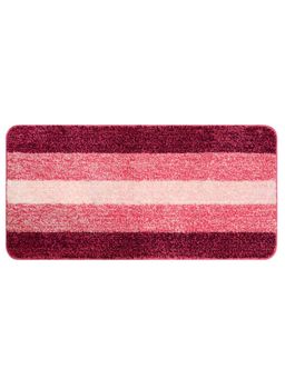Saral Home - Pink Microfiber Anti Skid Floor Mat 50x100 cm