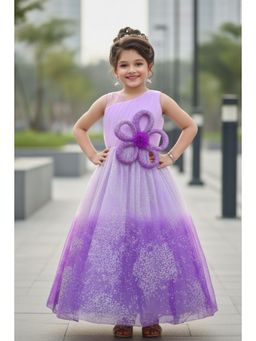 Lagorii - Girls Lavender Sparkle Party Gown