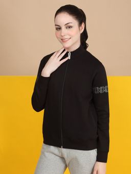 Sweet Dreams - Women Black Front-Open Jacket