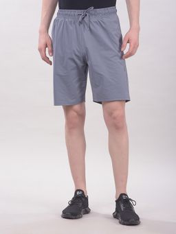 CRIMSOUNE CLUB - Men's Grey Solid Shorts