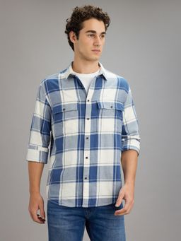 Pepe Jeans - Men Blue Checked Shirt