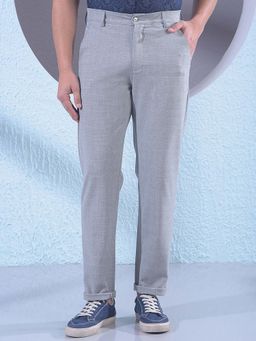 CRIMSOUNE CLUB - Men's Grey Check Trouser