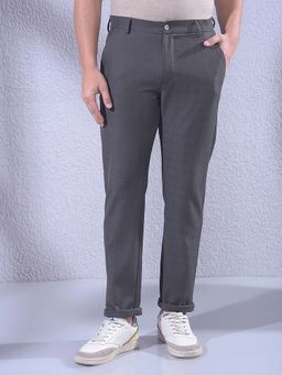 CRIMSOUNE CLUB - Men's Grey Check Trouser