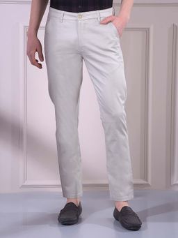 CRIMSOUNE CLUB - Men's Beige Trouser
