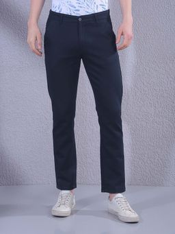 CRIMSOUNE CLUB - Men's Navy Blue Trouser