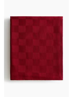 H&M - Red Checked Cotton Tablecloth