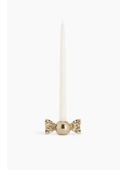 H&M - Gold Candy-Shaped Metal Candlestick