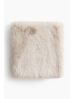 H&M - Beige Fluffy Baby Blanket