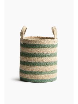 H&M - Beige Small Seagrass Storage Basket