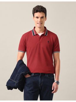 U.S. POLO ASSN. - Solid Slim Fit Polo T-Shirt