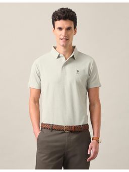 U.S. POLO ASSN. - Solid Slim Fit Polo T-Shirt
