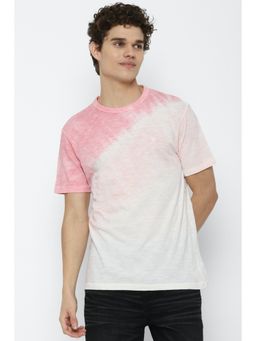 American Eagle - Men Pink Super Soft Slub Tie-dye T-Shirt