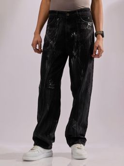Espanshe - Tornix - Relaxed Fade jeans - Black