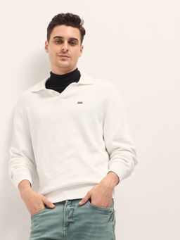 The Bear House - Men's Cotton Solid Collar Neck Polo T-Shirt