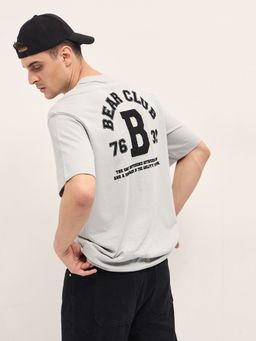 The Bear House - Men's Cotton Printed Crew Neck T-Shirt