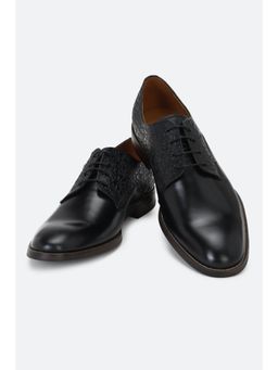 Louis Philippe - Black Lace Up Shoes