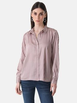Kazo - Loose Fit Satin Shirt