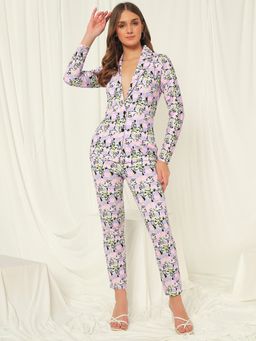 Tandul - Women Two Piece Dress Multicoloured Co-Ord Set