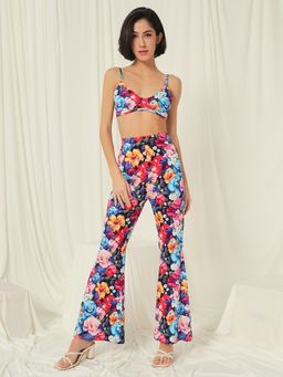 Tandul - Women Two Piece Dress Multicoloured Co-Ord Set