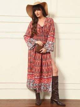Tandul - Women Maxi Multicolor Dress
