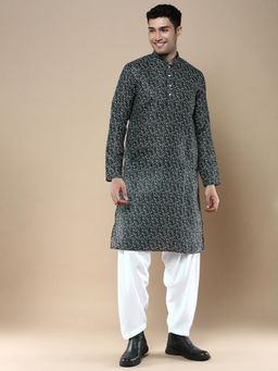 Gahan - Mens Designer & Stylish Printed Traditional Cotton Kurta & Salwar
