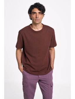 TERRA LUNA - Pico The Winter Twill Tee Brown
