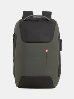 Swiss Military - Luke 23L Laptop 15.6 USB A and C Port TSA Lock Green Backpack