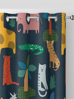 Urban Space - Digital Blackout Curtains for 1 Piece - Jungle Safari