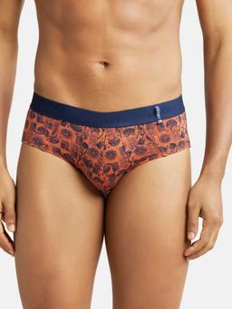 Jockey - US52 Men Super Combed Cotton Printed Brief - Autumn Glaze