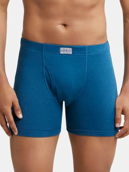 Jockey - 8008 Men Cotton Solid Boxer Brief - Seaport Teal