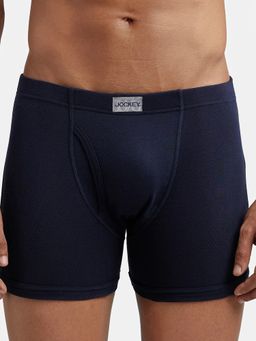 Jockey - 8008 Men Cotton Solid Boxer Brief - Deep Navy