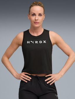 Puma - Womens X HYROX Cloudspun Thermo Crop Training Tank Top