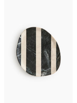 H&M - Black Small Marble Tray