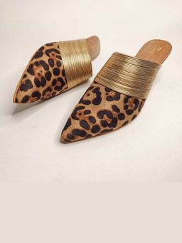 THE ALTER - Jane Suede Multi Colored Stiletto Heel Mules