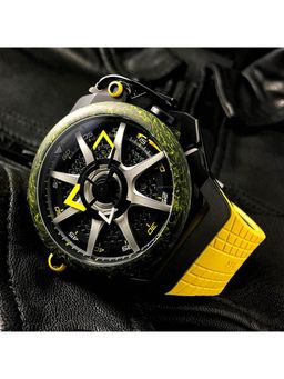 MAZZUCATO - Automatic Double Face Chronograph RIM Monza Men Watch F1-YWBLK (M)