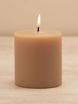 Pure Home + Living - Beige Autumn Fruit Pillar Candle - Medium