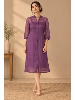SILSELAH - The Purple Solid Dress
