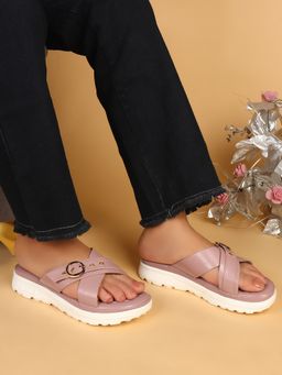 ELLE - Women Pink Sandals