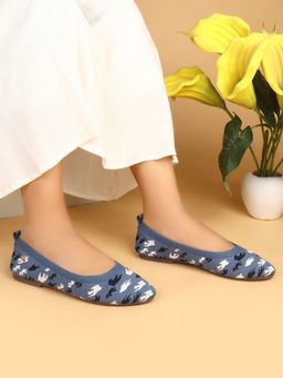 ELLE - Women Blue Ballerina