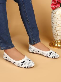 ELLE - Women White Ballerina