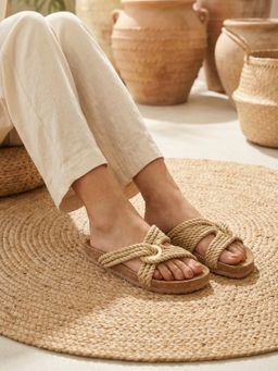 Indifeet - Women Cream Sandals