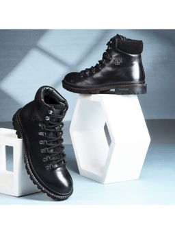 WOODLAND - Black Casual Boots for Men