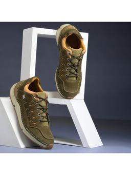 WOODLAND - Olive Sneakers for Men