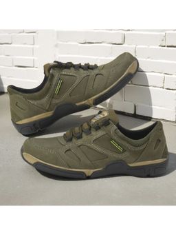 WOODLAND - Olive Sneakers for Men