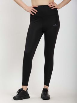 Dpassion - Black Women Ankle High waist Gym Tights
