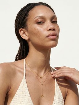 Palmonas - Minimal Lariat Necklace for Women