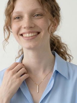 Palmonas - Minimal Drop Necklace for Women