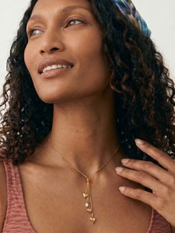Palmonas - Heart Lariat Adjustable Necklace for Women